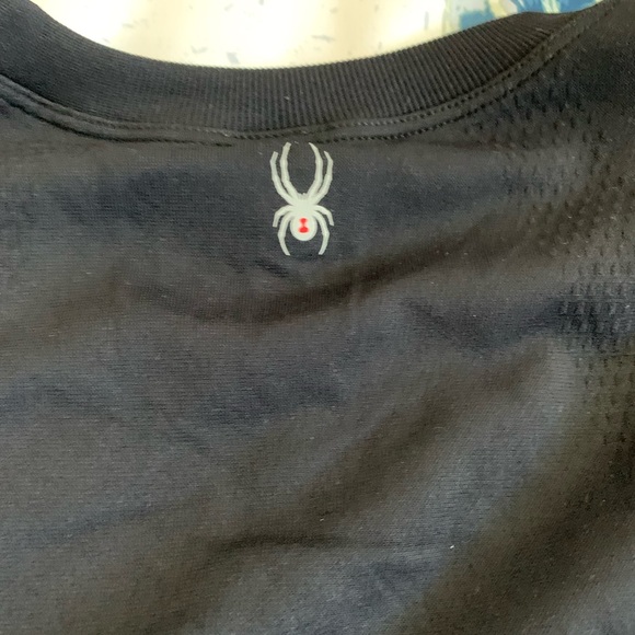 Spyder Active Long Sleeve Tee Black Size Small NWT - Picture 7 of 8